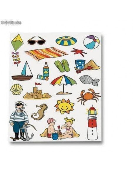 GOMETS VERANO 12 HOJAS REMOVIBLES (VERANO)