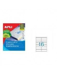 ETIQUETA LASER APLI 105 X 35 100 UND