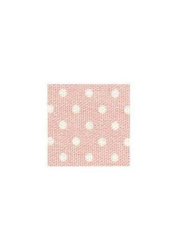 TEXTIL ESTAMPADO DE ALGODÓN LAMINA ADHESIVA A4 210 X 297 MM DOT PINK GROUND