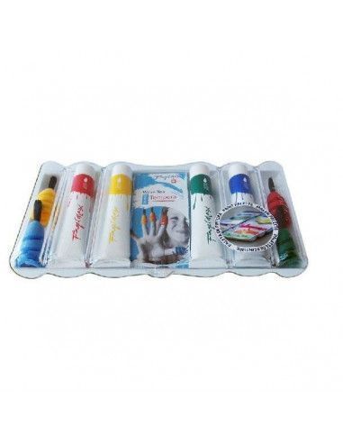 SET DE PINCELES PARA DEDOS FINGERMAX