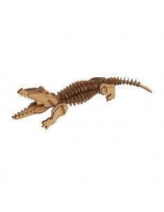 MAQUETA COCODRILO  CON MAQUETA 3D 2PL D4.