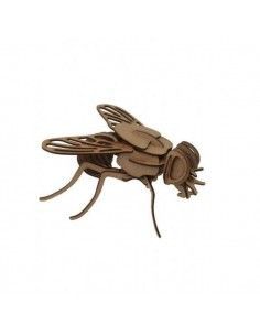 MAQUETA MOSCA DE MADERA