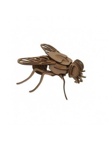 MAQUETA MOSCA DE MADERA