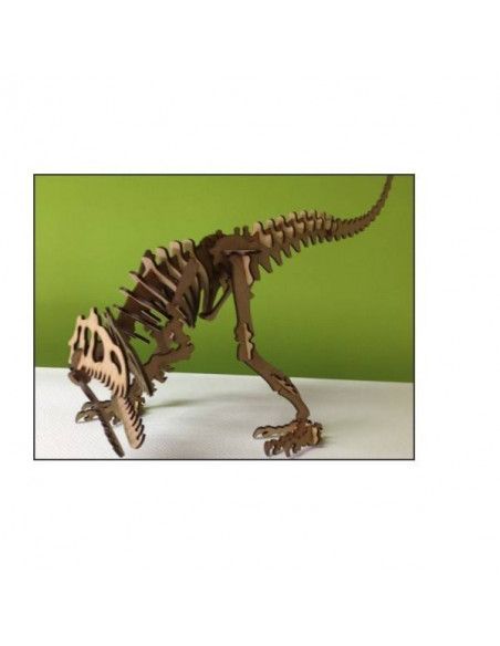 MAQUETA  ALLOSAURUS DE MADERA POCKET