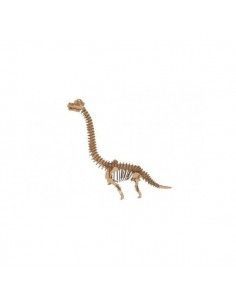ALBUMAQUETA  BRACHIOSAURUS DE MADERA POCKET
