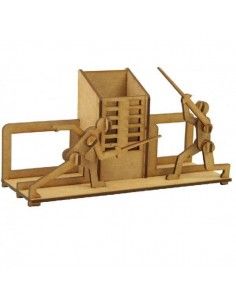 PORTALAPICES ESGRIMA PARA MONTAR 1 LAMINA