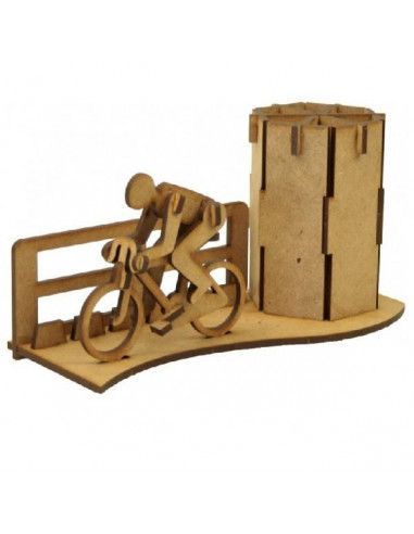 MAQUETA DE PORTALAPICES DE CICLISMO