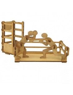 MAQUETA DE PORTALÁPICES TEMA DE BOXEO