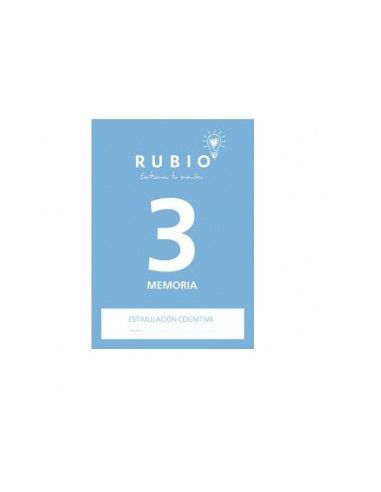 CUADERNO ESTIMULACION COGNITIVA MEMORIA 3 RUBIO