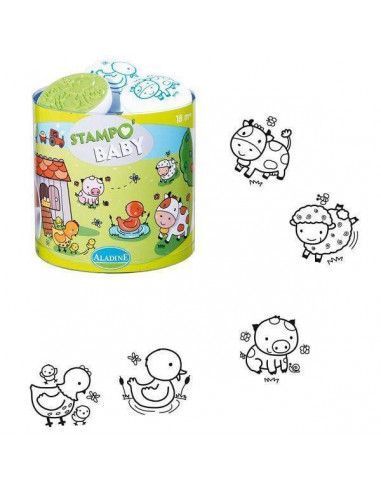 SELLOS STAMPO BABY LAVABLE GRANJA