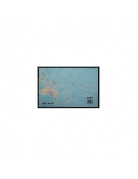 PAQUETE DE MAPAS MUDOS EN COLOR 50 MAPAS POLITICO OCEANIA