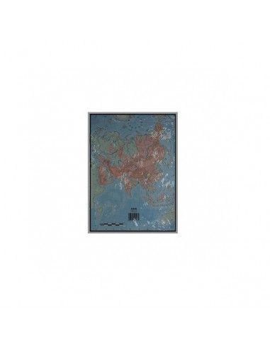 PAQUETE DE MAPAS MUDOS EN COLOR 50 MAPAS  FISICO ASIA