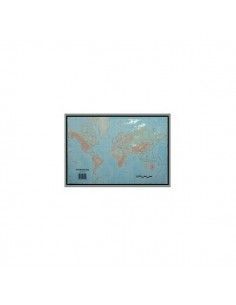 PAQUETE DE MAPAS MUDOS EN COLOR 50 MAPAS  FISICO  PLANISFERIO