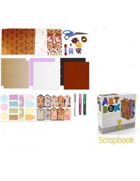 KIT DE MANUALIDADES ART BOX ALPINO SCRAPBOOK