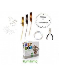 KIT DE MANUALIDADES ART BOX ALPINO KUMIHIMO