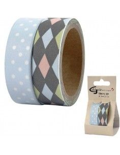 CINTA ADHESIVA PARA SCRAPBOOKING 15MM 2X5 M BREMEN