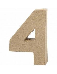 NUMERO DE CARTON PARA FORRAR PEQUEÑO 10 CM 4
