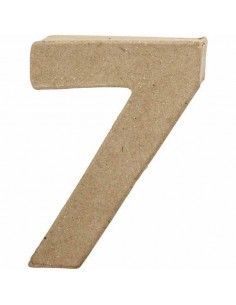 NUMERO DE CARTON PARA FORRAR PEQUEÑO 10 CM 7