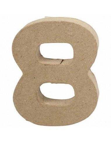NUMERO DE CARTON PARA FORRAR PEQUEÑO 10 CM 8