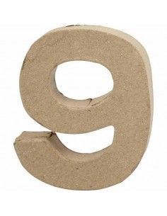 NUMERO DE CARTON PARA FORRAR PEQUEÑO 10 CM 9