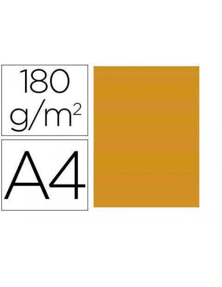 Cartulina A4 180 gr marfil ivory color ocre Fabrisa manualidades