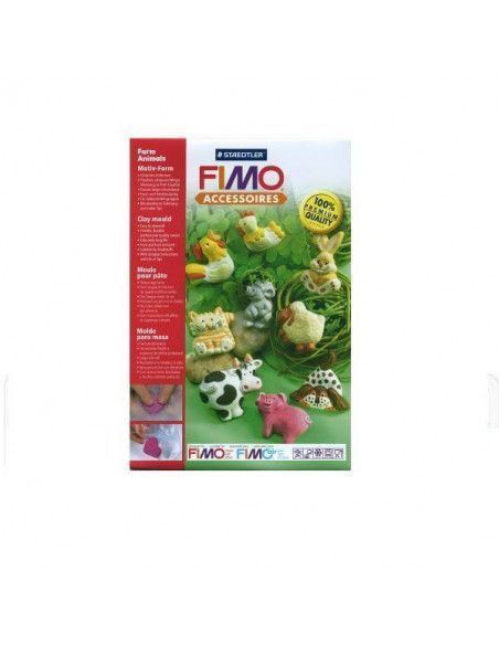 MOLDES DE FIMO PARA DISTINTOS TIPOS DE FIMO ANIMALES DE GRANJA