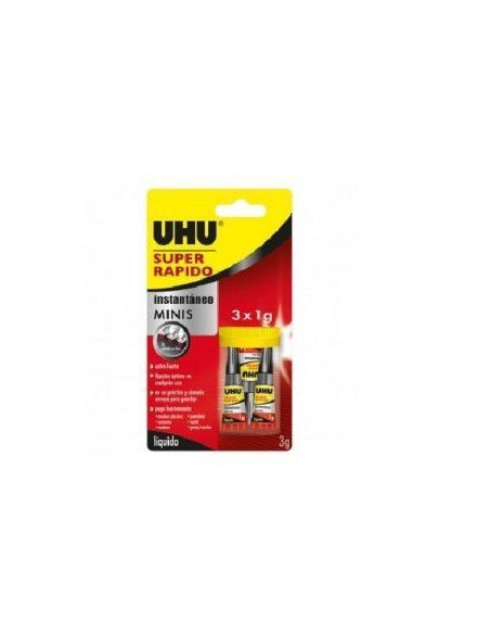 PEGAMENTO EXTRA FUERTE 3X1 GRAMOS INSTANTANEO  UHU