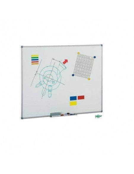 pizarra acero vitrificado blanco mate 122x200 cm