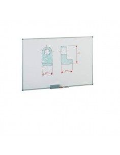 Pizarra metálica blanca 120x180 cm acero lacado Faibo