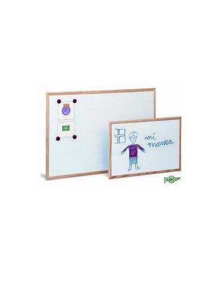 pizarra metálica blanca 60x90
