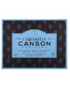 BLOC DE ACUARELAS CANSON HERITAGE 300GR 23X31CM