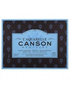 PAPELES CANSON HERITAGE PARA ACUARELAS 300GR 36x51CM
