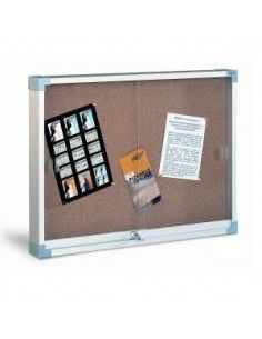 Vitrina para anuncios 100x150 cm con cristal de seguridad