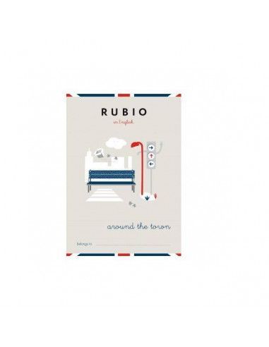 CUADERNO RUBIO ENGLISH CON LA TEMÁTICA ALREDEDOR DEL PUEBLO