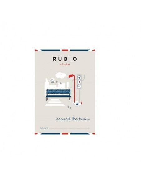 CUADERNO RUBIO ENGLISH CON LA TEMÁTICA ALREDEDOR DEL PUEBLO