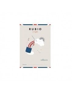 CUADERNO DE INGLES RUBIO CON LA TEMÁTICA DE LOS COLORES