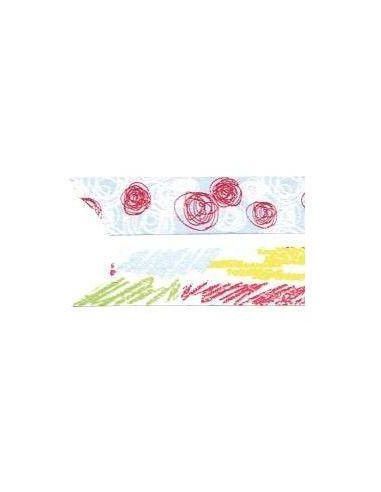 CINTA ADHESIVA DE PAPEL DE 2 UNIDADES 1.5X100CM MOEDLO CHILDLIKE