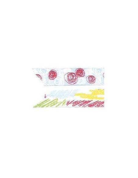 CINTA ADHESIVA DE PAPEL DE 2 UNIDADES 1.5X100CM MOEDLO CHILDLIKE
