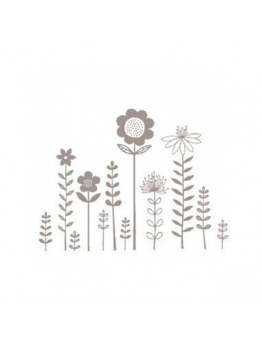 SELLOS DE MADERA PARA MANUALIDADES Y SCRAPBOOKING FLORES