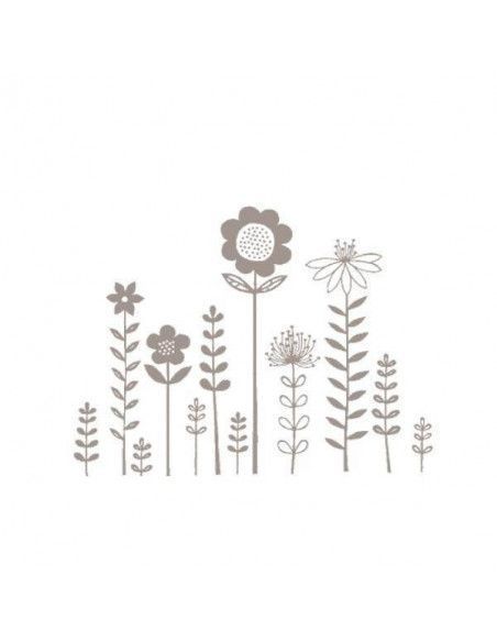 SELLOS DE MADERA PARA MANUALIDADES Y SCRAPBOOKING FLORES