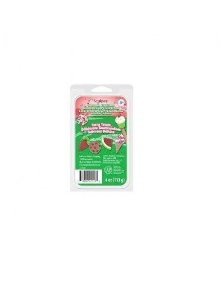 GOMAS DE BORRAR DE ARCILLA SCULPEY SET DE 4 ARCILLAS SABROSAS DELICIAS