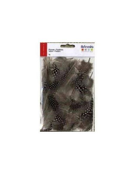 PLUMAS PARA SCRAPBOOKING PAQUETE DE 3 GR PUNTOS