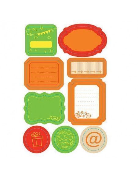 SCRAPBOOKING PARA DECORAR 9 PEGATINAS EN CADA PACK NIÑOS