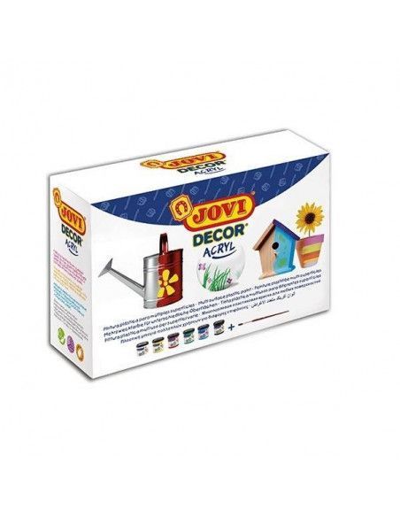 PINTURA ACRILICA EN CAJA DE 6 UND DE VARIOS COLORES