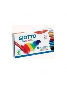 PASTEL AL ÓLEO GIOTTO ESTUCHE DE 12 UNIDADES