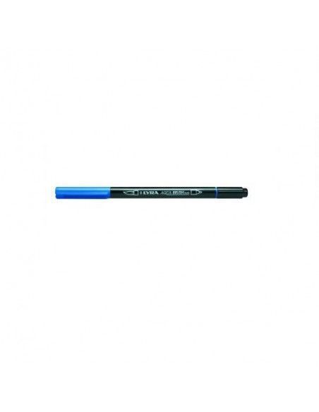 ROTULADOR LYRA AQUA BRUSH DUO AZUL COBALTO CLARO