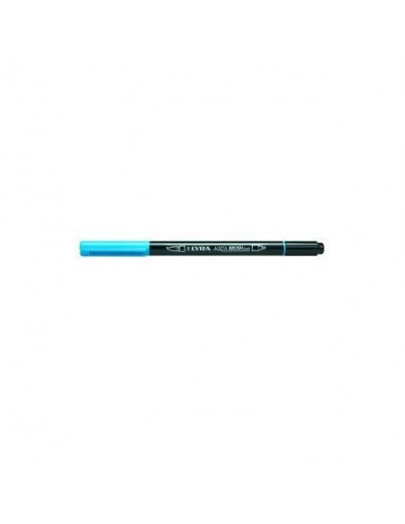 ROTULADOR LYRA AQUA BRUSH DUO AZUL CLARO
