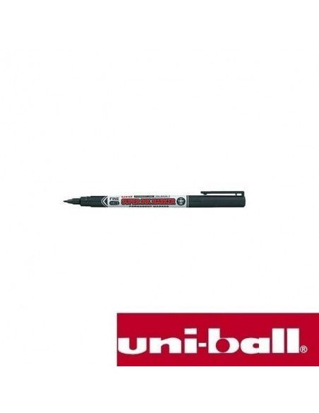 ROTULADOR TEXTIL UNI SUPER INK MARKER 0.9 MM NEGRO