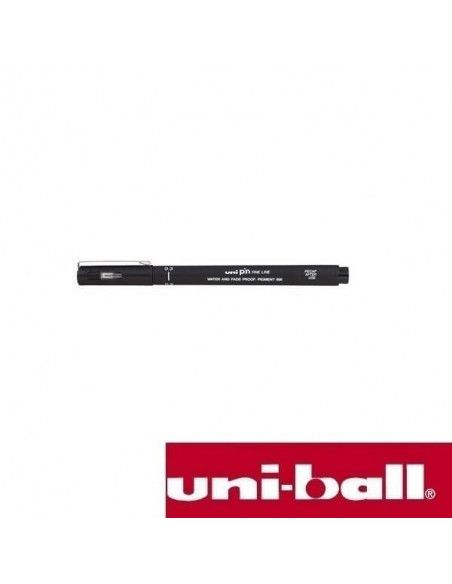 ROTULADOR CALIBRADO UNI PIN MANGA 0.8 MM. NEGRO