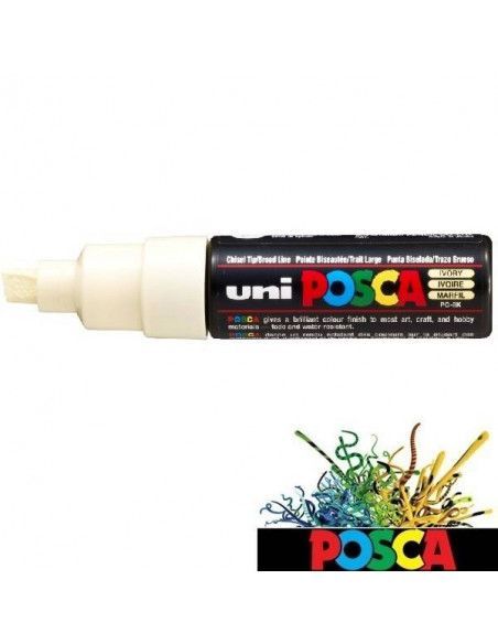 SUBRAYADOR POSCA DE 8MM COLOR MARFIL